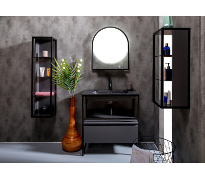 Ящик под консоль Armadi Art LOFT 80 Антрацит, 1 полка 894-080-A Ящик под консоль Armadi Art LOFT 80 Антрацит, 1 полка 894-080-A