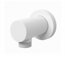 Подключение шланга WasserKRAFT Mindel 8500 A147 белый матовый  Подключение шланга WasserKRAFT Mindel 8500 A147 белый матовый