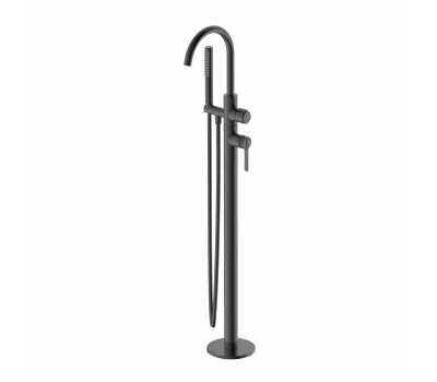 Напольный смеситель для ванны с душем DQ Bonn графит DA1706006 Напольный смеситель для ванны с душем DQ Bonn графит DA1706006