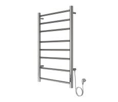 Полотенцесушитель электрический AZARIO PARMA 500/800 8 секций, диммер справа, хром AZ10858 Полотенцесушитель электрический AZARIO PARMA 500/800 8 секций, диммер справа, хром AZ10858