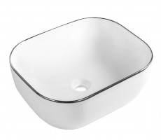 Умывальник CeramaLux D1302H011 белый 