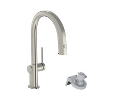 Смеситель для кухни Hansgrohe Aqittura 76803800 нержавейка 