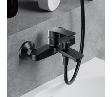 Смеситель для ванной и душа Damixa Eclipse 2.0 481000300 Черный 