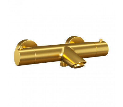 Смеситель для ванны и душа PAINI Cox термостат, брашированное золото PVD (PJ) 78PJ111TH 