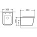 Унитаз подвесной Aquanet Rimless Tavr-W BL-103N-WHT 