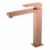Смеситель для умывальника высокий QUBIC COPPER BRUSHED Boheme 472-CB брашированная медь Смеситель для умывальника высокий QUBIC COPPER BRUSHED Boheme 472-CB брашированная медь