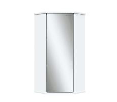 Шкаф-зеркало Onika Модерн 34 белый, универсальный, угловой 303402 