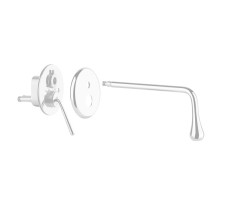 Смеситель для раковины GESSI Goccia 33690#279 Белый матовый 