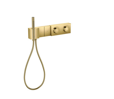 Термостат смеситель для душа Axor Edge 46700990 золото Термостат смеситель для душа Axor Edge 46700990 золото