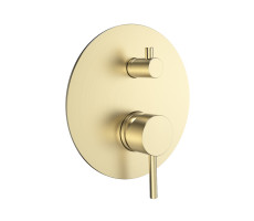Смеситель для душа AQUAme Siena AQM8803BG Золото шлифованное 