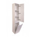 Колонна Style Line Бергамо с корзиной, Люкс антискрейтч белый, PLUS СС-00002329  Колонна Style Line Бергамо с корзиной, Люкс антискрейтч белый, PLUS СС-00002329