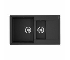 Мойка OMOIKIRI Daisen, размер 860*510*215, чаши-2, цвет-чёрный 4993477 