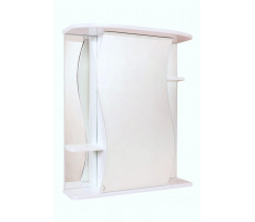 Шкаф-зеркало Onika Лилия 55 белый, универсальный 205532 