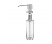 Дозатор для жидкого мыла SAUBER, D001-431, белый матовый, Paulmark 