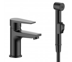 Смеситель Budapest black с гигиен. душем BT27HB ESKO 