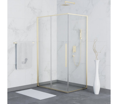Душевой уголок 80x100 RGW Stilvoll 32324280-16 Золото BRUSH Душевой уголок 80x100 RGW Stilvoll 32324280-16 Золото BRUSH