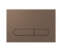 Кнопка смыва ISVEA Sotti 54ST0105I для инсталляции Durezza цвет коричневый матовый 