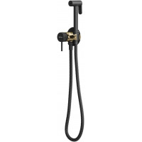 Смеситель с гигиеническим душем Allen Brau Priority 5.31A29-GB31 (с внутренней частью) черный/золото 