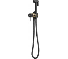 Смеситель с гигиеническим душем Allen Brau Priority 5.31A29-GB31 (с внутренней частью) черный/золото 