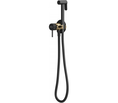 Смеситель с гигиеническим душем Allen Brau Priority 5.31A29-GB31 (с внутренней частью) черный/золото 