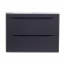 Тумба подвесная Style Line Бергамо мини 70 (2 ящ.) Люкс антискрейтч черный, PLUS СС-00002321 