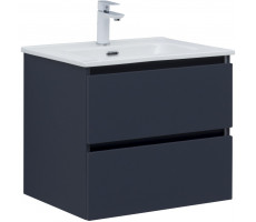 Тумба с раковиной Aquanet Вега 2.0 60 2 ящ. цв.маренго (раковина Flat) 00344761 Тумба с раковиной Aquanet Вега 2.0 60 2 ящ. цв.маренго (раковина Flat) 00344761