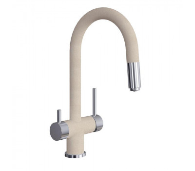 Смеситель для кухни с подключением фильтра Florentina МАЭСТРО 337.03Н.2123.104, бежевый 