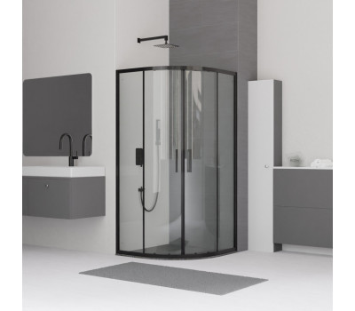 Душевой уголок 80x80 RGW Classic 06095388-14 Черный матовый Душевой уголок 80x80 RGW Classic 06095388-14 Черный матовый