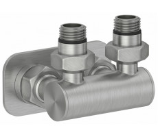 Модуль Сунержа угловой EU50  для водяных полотенцесушителей цвет-сатин 071-1536-1234 