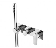 Смеситель для ванны и душа WasserKRAFT Dinkel 5800 5877 Хром 