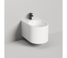 Биде подвесное Salini Gemelli 250121M S-stone Белый матовый 