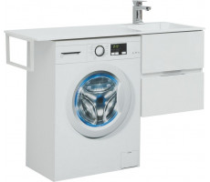Тумба с раковиной Aquanet Алвита 120 R белый 