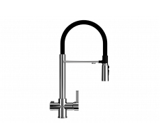 Смеситель для кухни Ulgran Classic U-026 хром 