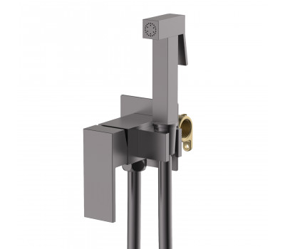 Смеситель Splenka встраиваемый с гигиеническим душем S98.52.07 серый 