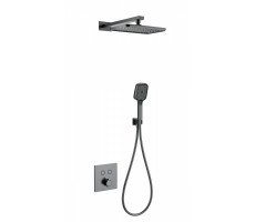 Душевая система с термостатом встраиваемая WONZON & WOGHAND, Темный графит WW-D2017-B-BGG Душевая система с термостатом встраиваемая WONZON & WOGHAND, Темный графит WW-D2017-B-BGG