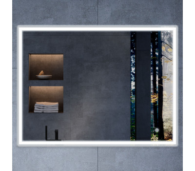 Зеркало Vincea LED VLM-3VN100 1000х800 c сенсорным выключателем и диммером Зеркало Vincea LED VLM-3VN100 1000х800 c сенсорным выключателем и диммером