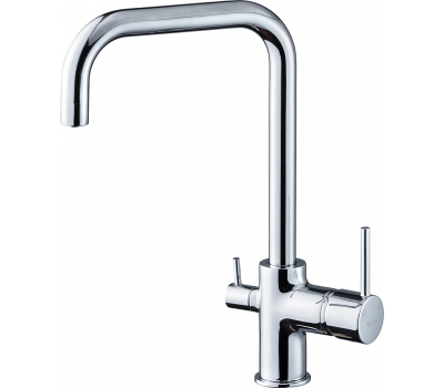 Смеситель для кухни Rivelato Tovel Г-обр. с краном питьевой воды D-35мм cromo 9025200 cromo Смеситель для кухни Rivelato Tovel Г-обр. с краном питьевой воды D-35мм cromo 9025200 cromo