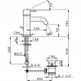 Смеситель для раковины CISAL Less New LN00051021 