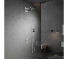 Душевой комплект Vincea Inspire VSFW-3I21MT4CH встраиваемый, термостатический, двухрежимный, хром Душевой комплект Vincea Inspire VSFW-3I21MT4CH встраиваемый, термостатический, двухрежимный, хром