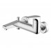 Смеситель для ванны c коротким изливом Bravat Vega F6119177CP-01 Хром 