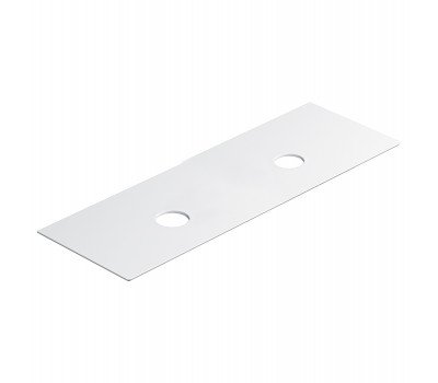 Столешница керамическая 150x50 , под две раковины Catalano Piani Ceramici 831510021 белый матовый 