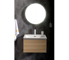 Тумба без раковины Armadi Art Vallessi 60 LIGHT OAK, 1 полка 837-060-L 