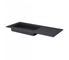 Раковина-моноблок Armadi Art QUATRO 120 ANTHRACITE (раковина слева) 793-120-A-L 