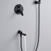 Душевая система встраиваемая Shevanik S4335H, черный