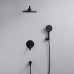 Душевая система встраиваемая Shevanik S4335H, черный