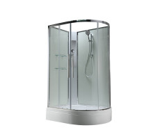 Душевая кабина AvaCan EM3912LNT без крыши прозрачная Хром 