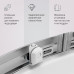 Душевое ограждение AM.PM X-Joy W88G-205-080MT64 Стекла прозрачные; профиль матовый хром 