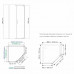 Душевой уголок WasserKRAFT Wiese 84P 84P38 черный матовый  Душевой уголок WasserKRAFT Wiese 84P 84P38 черный матовый