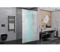 Душевая перегородка AvaCan LC 100 MT Хром 