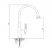 Смеситель для кухни с гибким изливом Raffine F303L-3, сатин